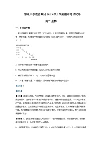 2022-2023学年湖南省长沙市雅礼中学高二下学期期中生物试题含解析