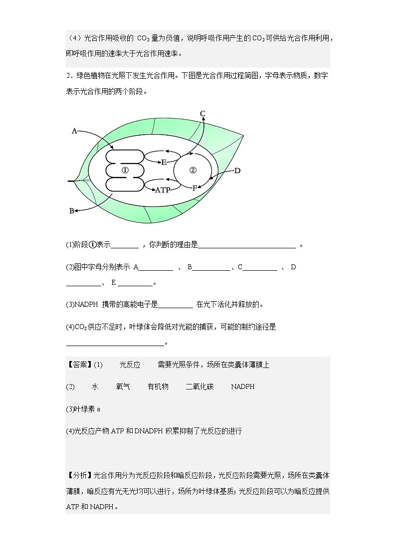 2022-2023学年上海市回民中学高二下学期期中生物试题含解析03