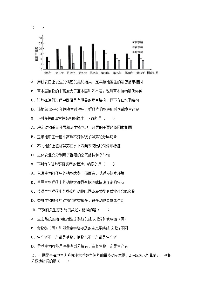2022-2023学年河南省郑州外国语学校等名校高二下学期第四次联考生物试题含解析第3页