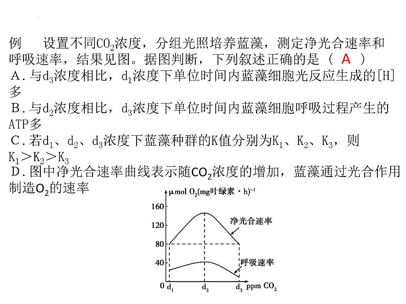2024届浙科版（2019）高中生物选考一轮复习（必修1）专题光合作用速率 课件第8页