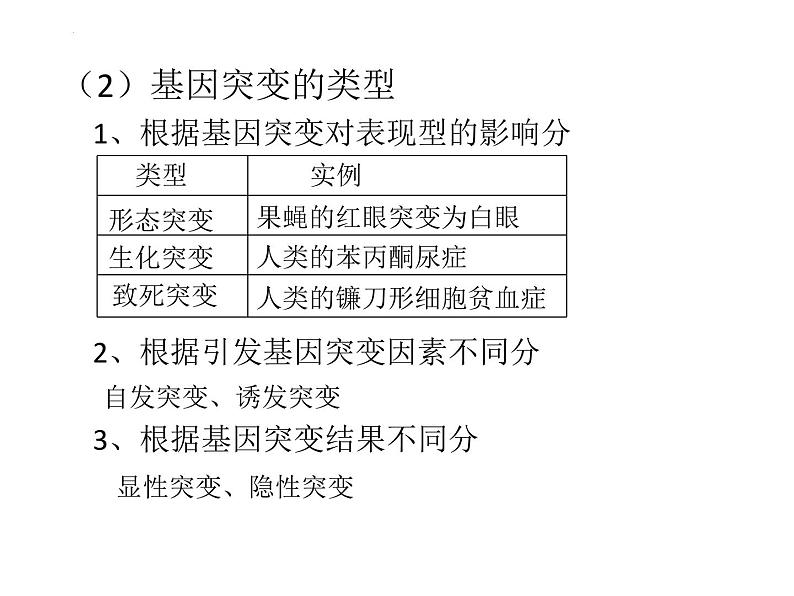 变异与进化 课件-2024届浙科版（2019）高中生物选考一轮复习（必修2）06