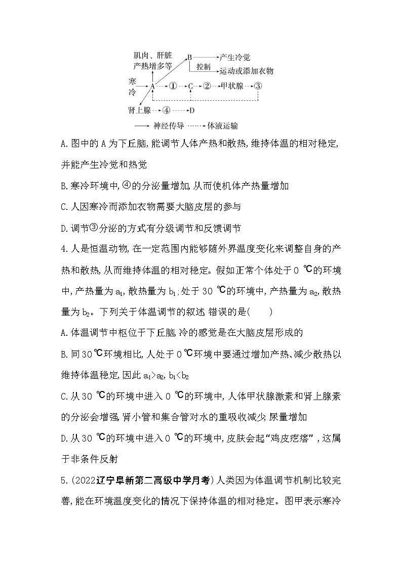 2023高中生物选择性必修1人教版新教材 第3章 体液调节 第3节 体液调节与神经调节的关系第2页