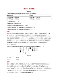 生物必修2《遗传与进化》第三节 伴性遗传课时训练