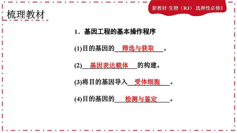 3.2基因工程的基本操作程序（课件PPT）第5页