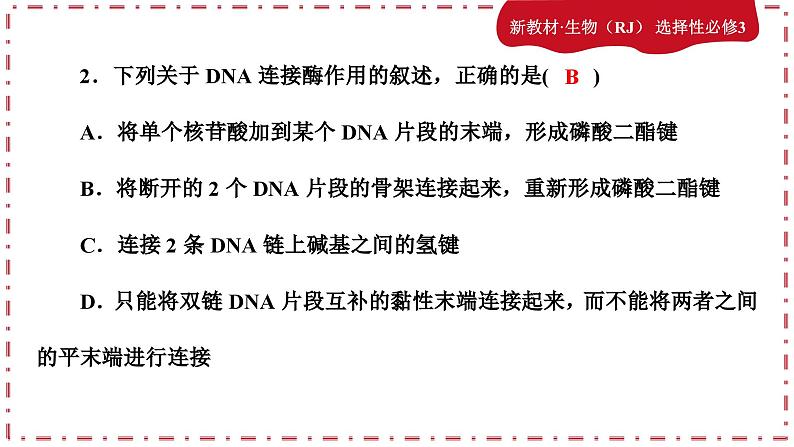 3.1重组DNA技术的基本工具（练习课件PPT）03