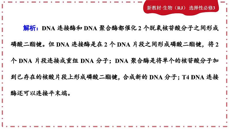 3.1重组DNA技术的基本工具（练习课件PPT）04