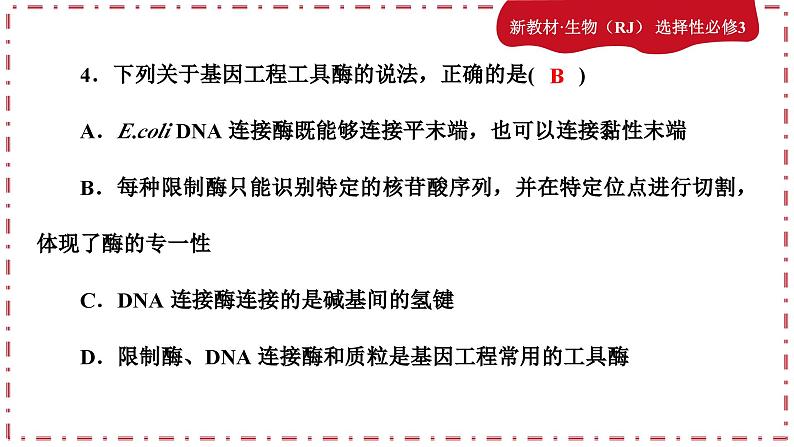 3.1重组DNA技术的基本工具（练习课件PPT）07