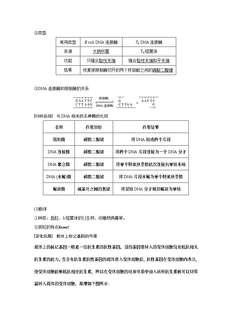 高考生物复习小专题 33-基因工程第2页