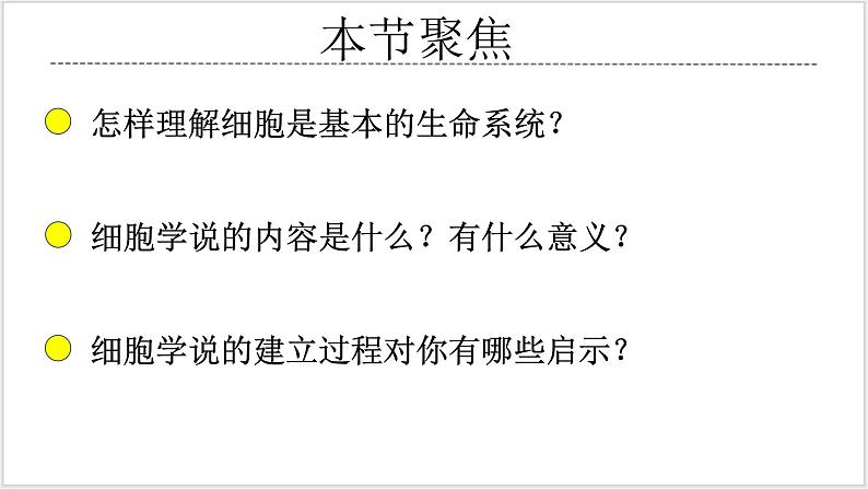 人教版2019必修一高中生物 1.1《细胞是生命活动的基本单位》课件+同步分层练习02