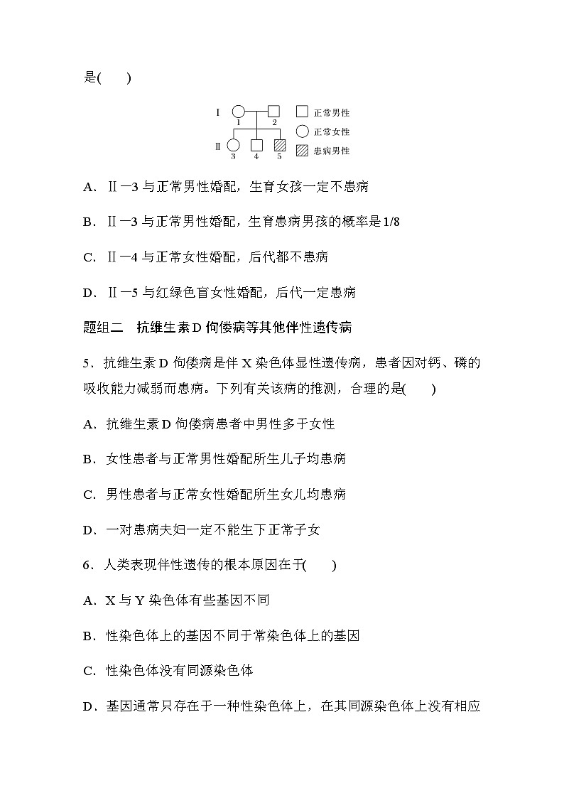 第2章　第3节　伴性遗传  课时练（含答案）02