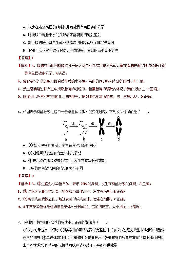 2022-2023学年高二下学期期末考前必刷卷：生物学01卷（全解全析）第3页