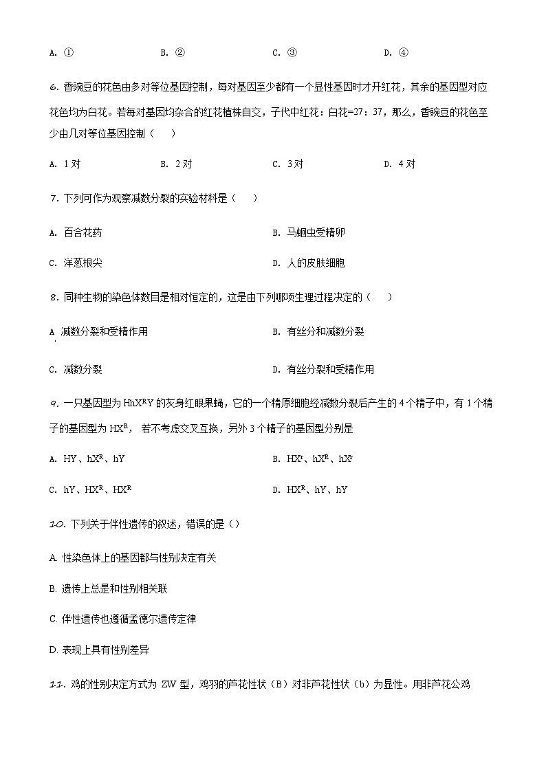 天津市滨海新区2022-2023学年高一下学期期末生物试题02