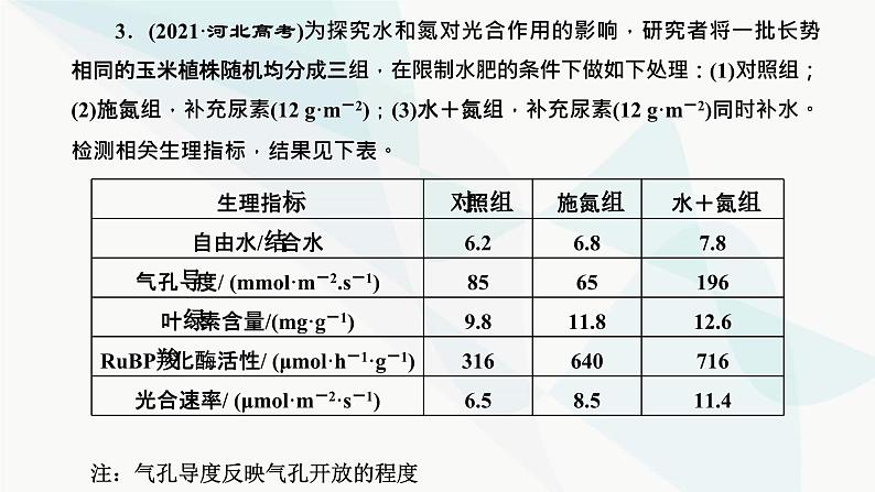 人教版2024届高考生物一轮复习细胞中的物质在生命活动中的相互关系课件第5页