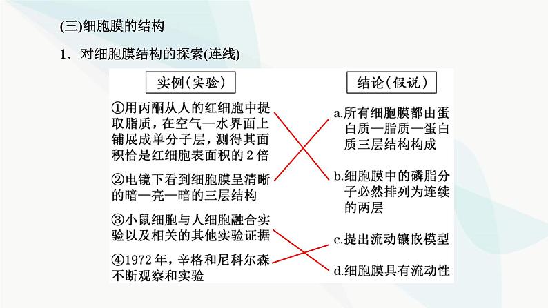 人教版2024届高考生物一轮复习细胞的基本结构课件第8页