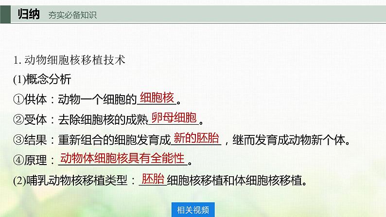 苏教版2024届高考生物一轮复习动物细胞工程课件第5页