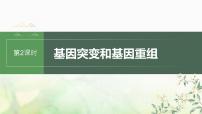 苏教版2024届高考生物一轮复习基因突变和基因重组课件