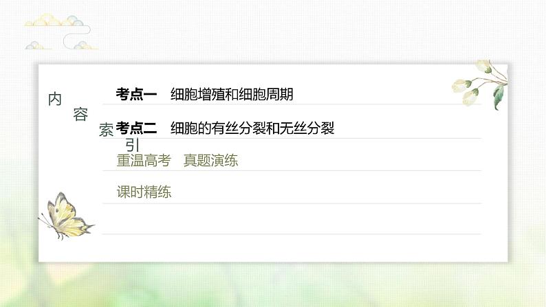 苏教版2024届高考生物一轮复习细胞的增殖课件03