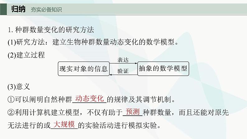 苏教版2024届高考生物一轮复习种群数量的变化课件第5页