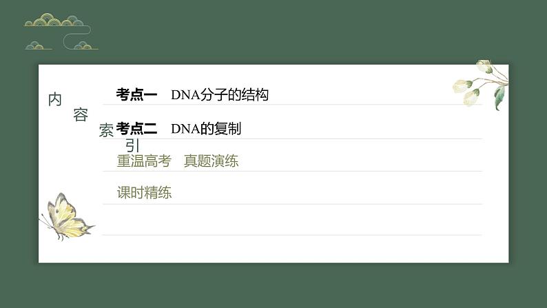 2024年高考生物一轮复习（新人教版） 第6单元　第2课时　DNA的结构与复制 练习课件03