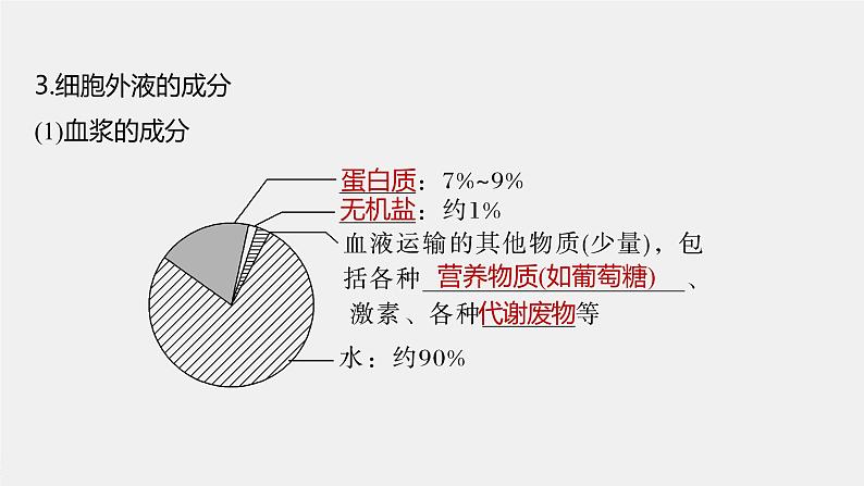 2024年高考生物一轮复习（新人教版） 第8单元　第1课时　人体的内环境与稳态 练习课件08