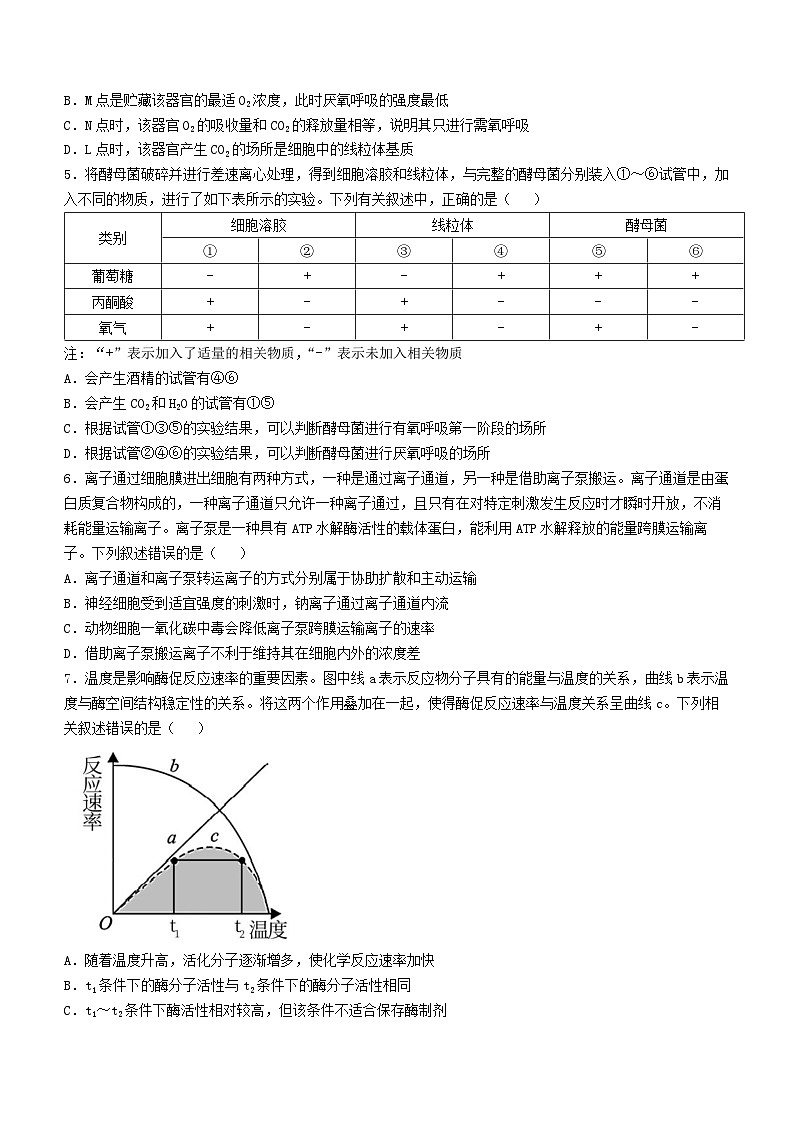 江西省宜春市一中2022-2023学年高二下学期期末生物试题02