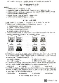 安徽省北京师范大学芜湖附属学校2022—2023学年高一下学期期末考试生物试题