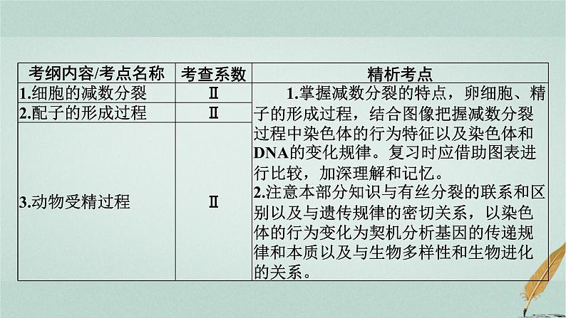 普通高中生物学业水平合格性考试复习第六章遗传的细胞基础课件第2页