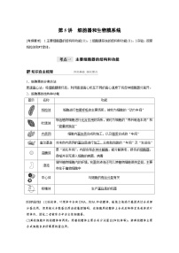 高考生物一轮复习讲练 第2单元 第5讲　细胞器和生物膜系统 (含解析)