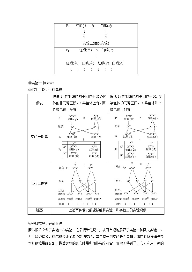 高考生物一轮复习讲练 第5单元 第16讲　基因在染色体上、伴性遗传和人类遗传病 (含解析)第2页