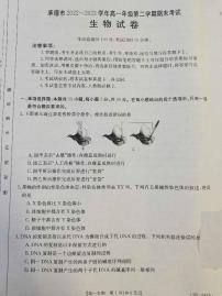 河北省承德市2022-2023学年高一下学期期末考试生物试题