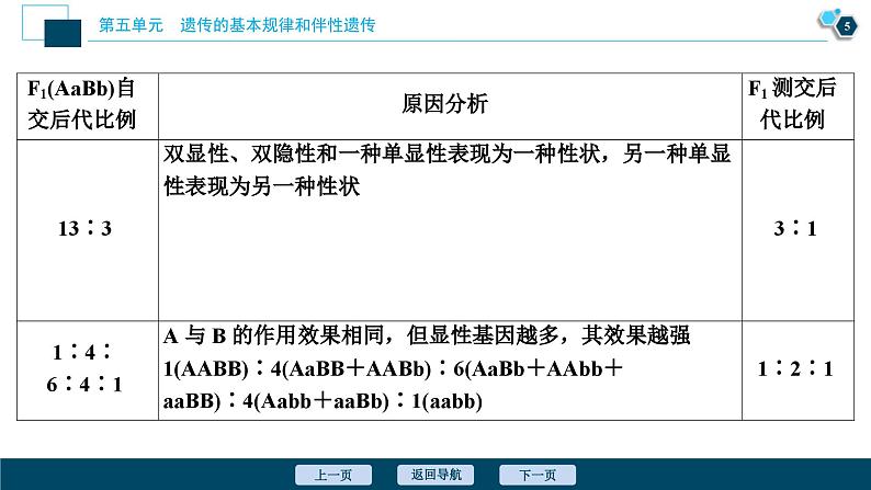 高考生物一轮复习课件第5单元　加强提升课(4)　基因自由组合定律的拓展题型突破 (含解析)06