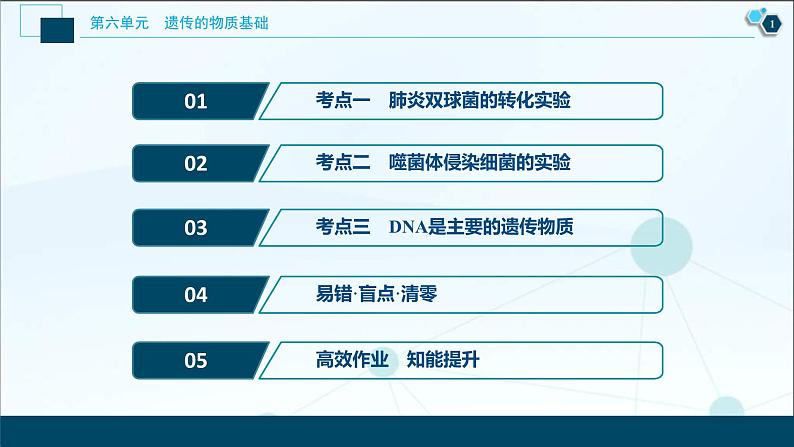 高考生物一轮复习课件第6单元　第17讲　DNA是主要的遗传物质 (含解析)第2页