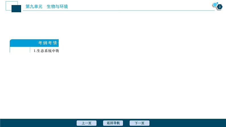 高考生物一轮复习课件第9单元　第31讲　物质循环、信息传递和生态系统的稳定性 (含解析)03