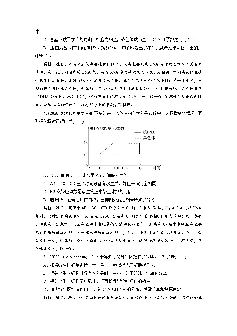 高考生物一轮复习考点过关练习第4单元　第11讲　高效作业知能提升 (含解析)第3页
