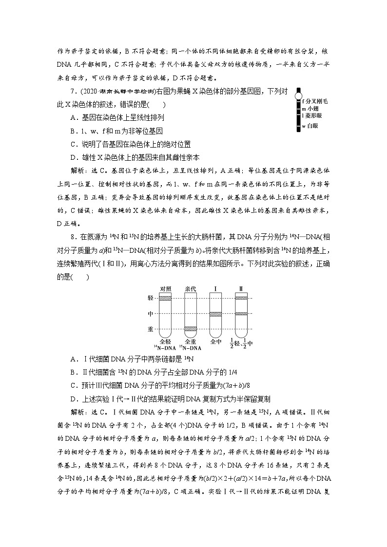高考生物一轮复习考点过关练习第6单元　单元过关检测(六)(含解析)第3页