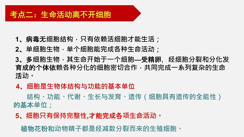 高考生物二轮复习课件专题01 细胞的分子组成第5页