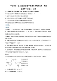 精品解析：广东省中山市2022-2023学年高一下学期期末生物试题（解析版）