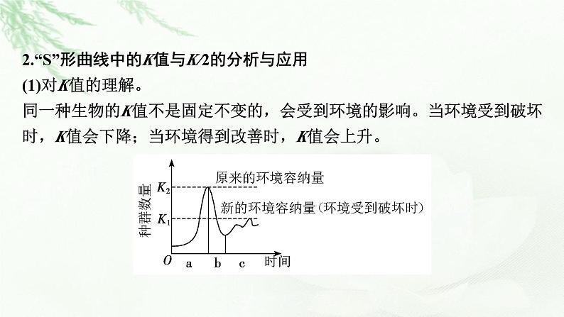 2024届高考生物一轮复习第十单元种群和群落热点专题10种群增长曲线分析课件第3页