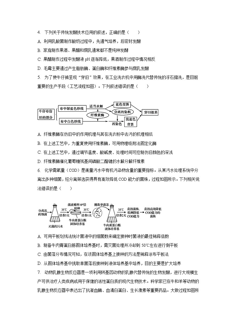 2022-2023学年天津市新四区示范校联考高二（下）期末生物试卷（含解析）第2页