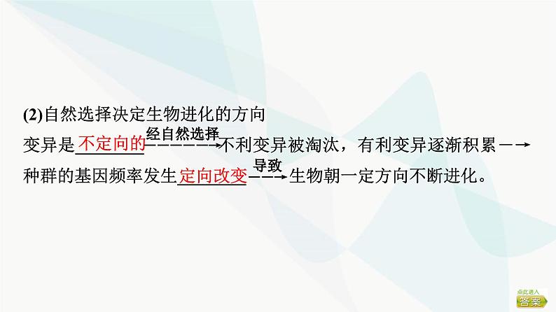 2024届苏教版高考生物一轮复习生物的进化课件06