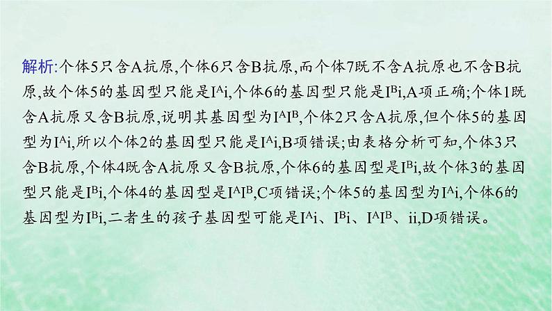 适用于新教材2024版高考生物一轮总复习第5单元孟德尔遗传定律与伴性遗传专题精研课4分离定律遗传特例的应用课件新人教版05