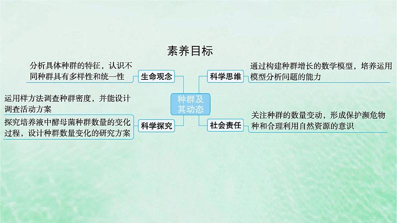 适用于新教材2024版高考生物一轮总复习第9单元生物与环境第39讲种群及其动态课件新人教版02