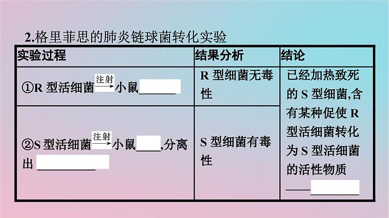 新教材2023年高中生物第3章基因的本质第1节DNA是主要的遗传物质课件新人教版必修206