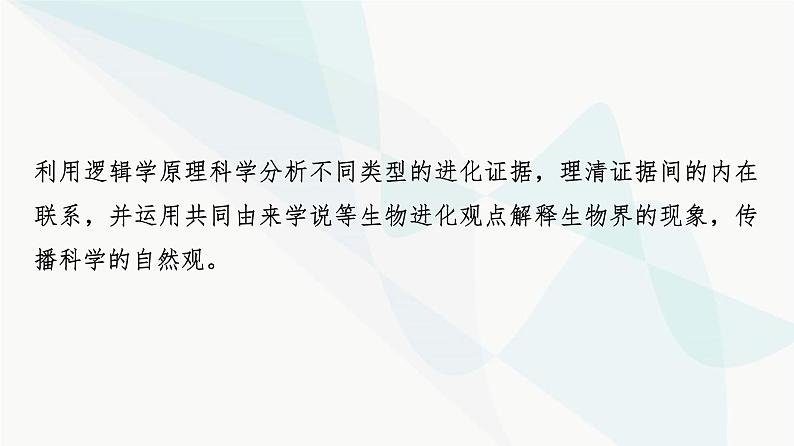 2024届苏教版高考生物一轮复习大概念升华课4生物的多样性和适应性是进化的结果课件04