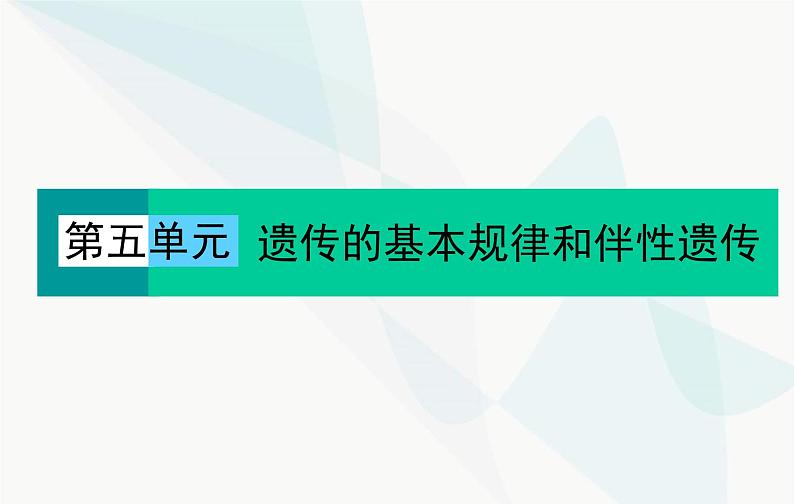 2024届人教版高考生物一轮复习素养提升课04基因定位遗传设计实验课件（单选版）第1页