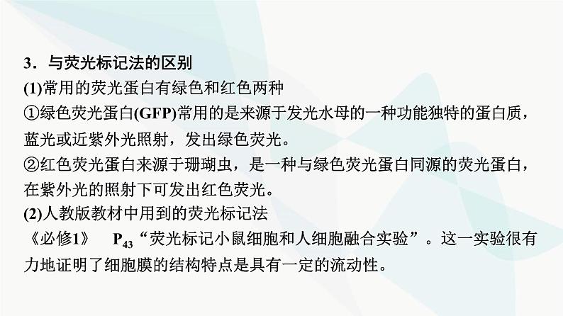 2024届人教版高考生物一轮复习素养加强课6同位素标记法及其应用课件2第7页