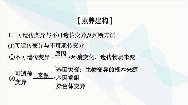 2024届人教版高考生物一轮复习素养加强课7生物变异类型的实验探究课件第2页