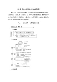 2024届人教版高中生物一轮复习捕获光能的色素、结构与基本过程学案（多项版）