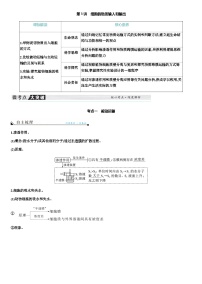 2024届人教版高中生物一轮复习细胞的物质输入和输出学案（不定项）