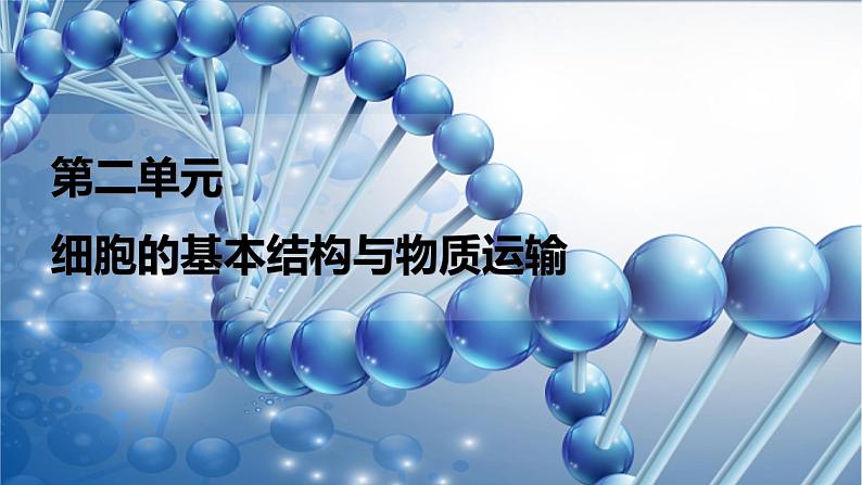 2024届人教版高考生物一轮复习细胞膜与细胞核课件（多项）第1页